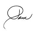 Pam Young signature